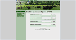 Desktop Screenshot of db.cschms.cz